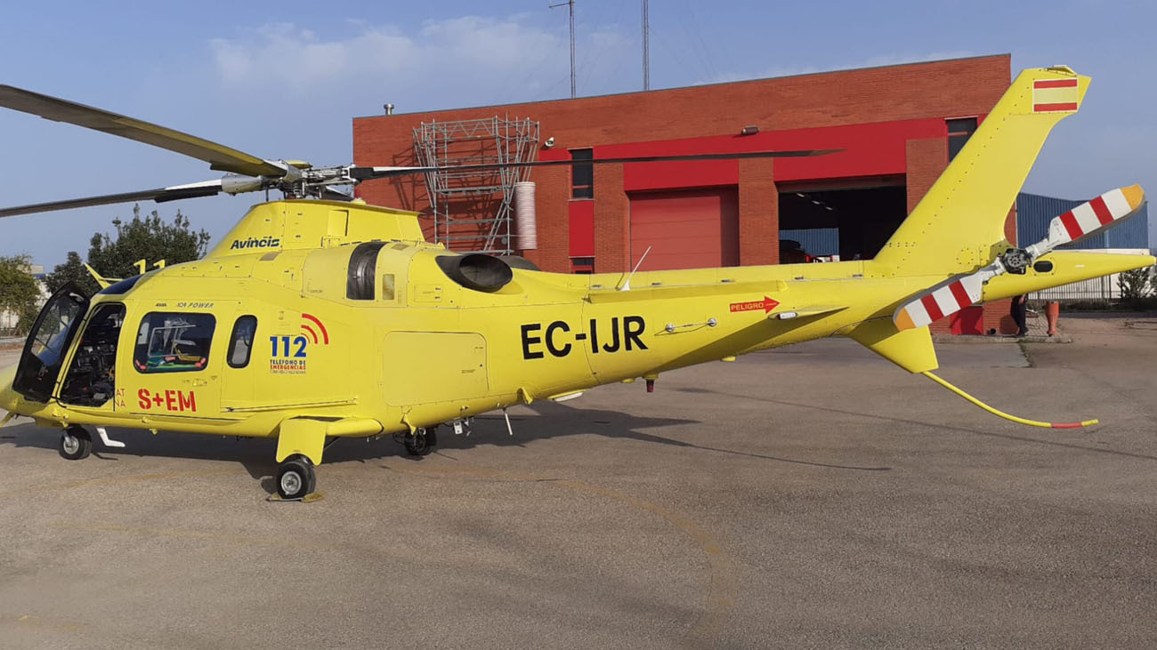 Helicóptero  medicalizado de la Generalitat Valenciana