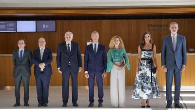 Los reyes Felipe VI y Letizia inauguran la Galería de las Colecciones Reales