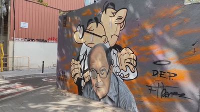 Homenaje en  Barcelona al dibujante  Francisco Ibañez