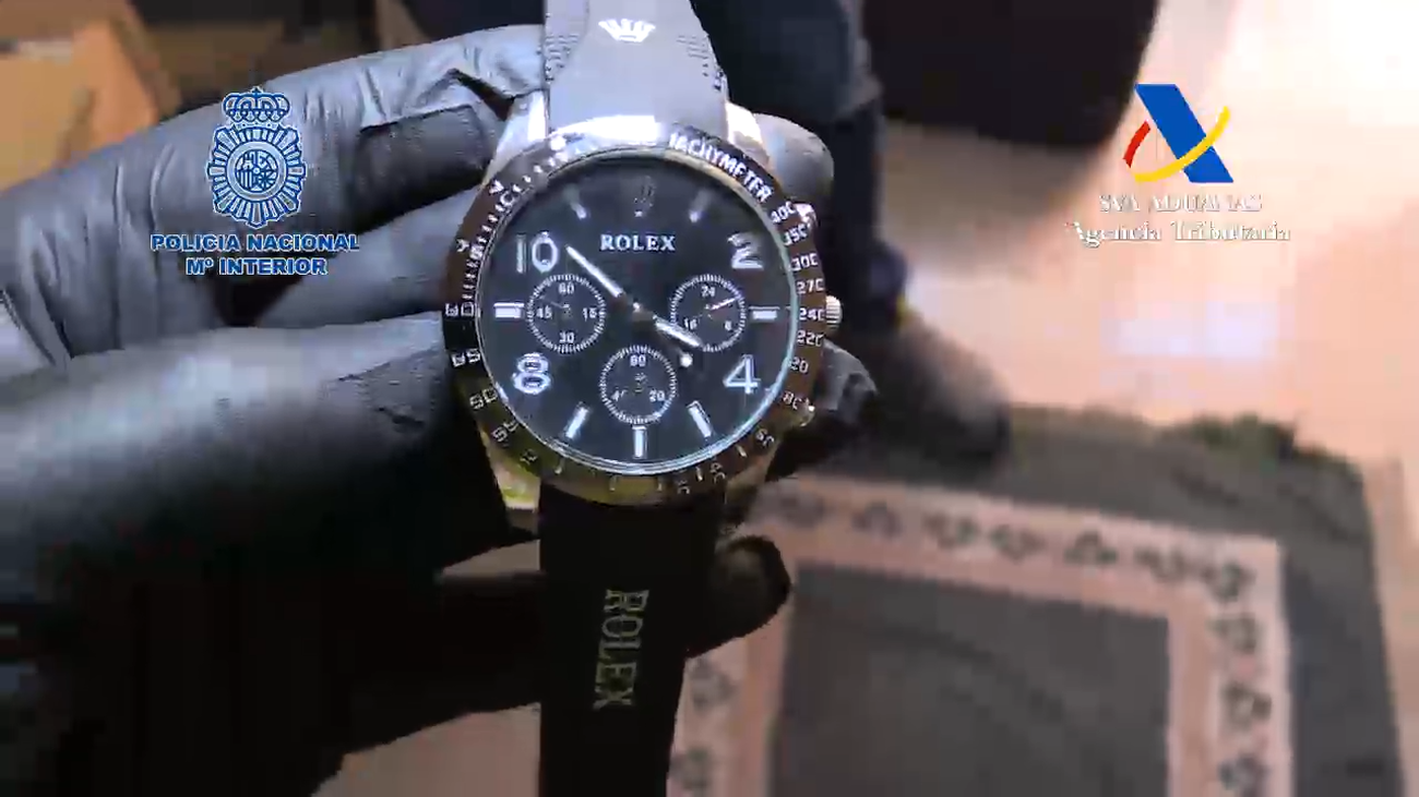 14 detenidos en Madrid de una red dedicada a la venta de productos falsificados