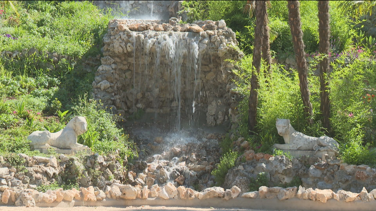 El Retiro recupera su ‘Montaña de los Gatos’ y sus cascadas 20 años después