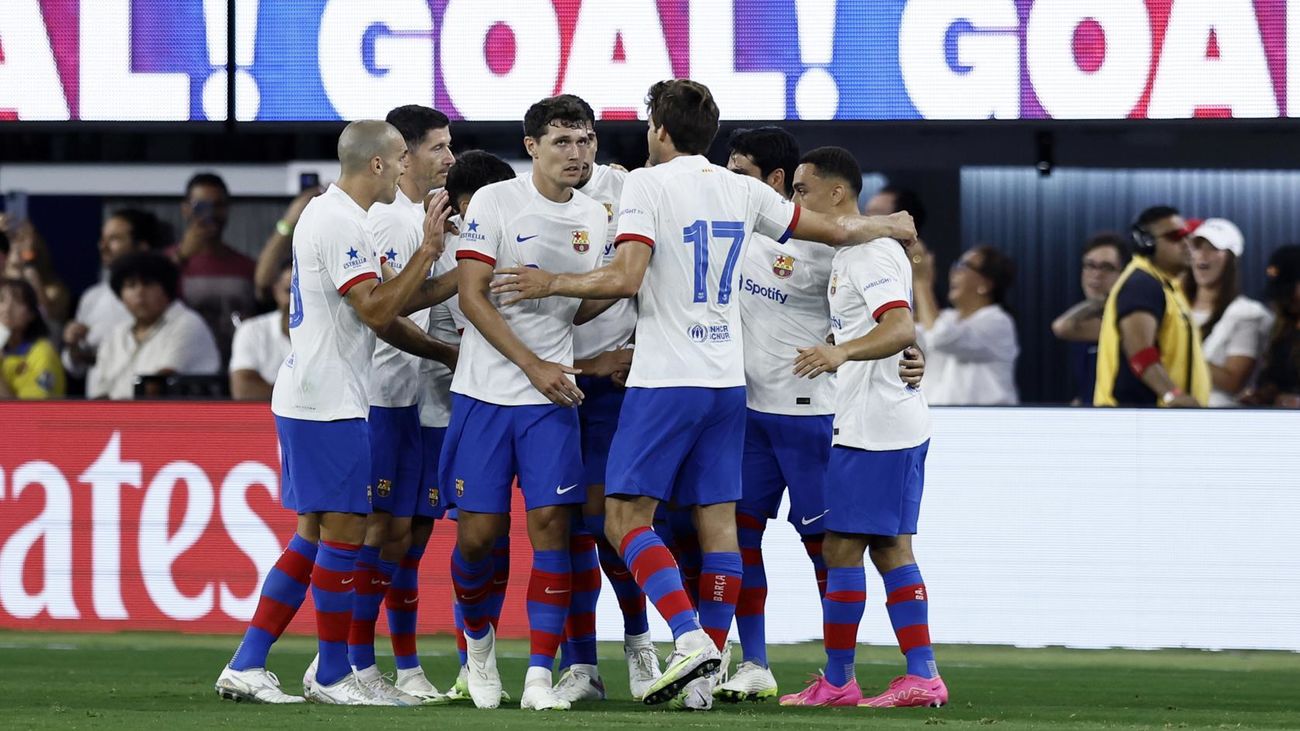 Un Barcelona menos rodado y falto de ritmo, goleado 3-5 por el Arsenal