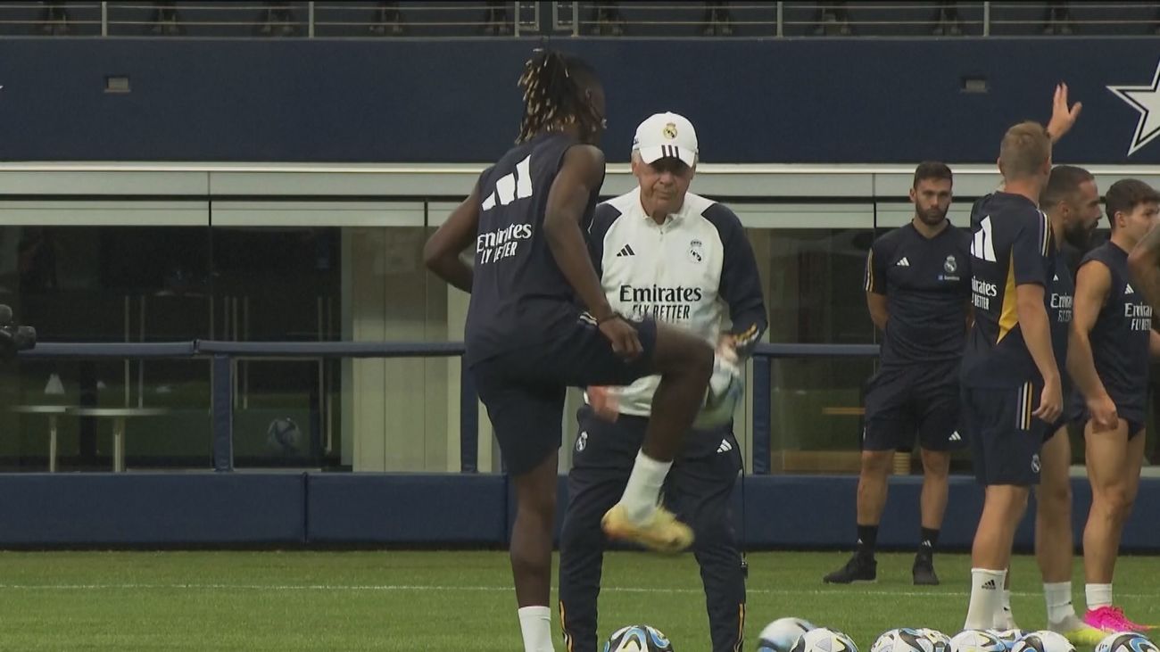 Ancelotti: “La plantilla está muy bien así. Estamos completos”