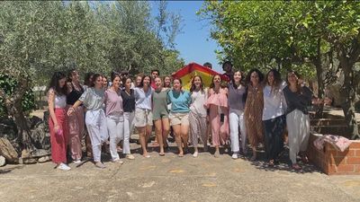 Pozuelo de Alarcón acoge a jóvenes italianos en su camino hacia la JMJ de Lisboa