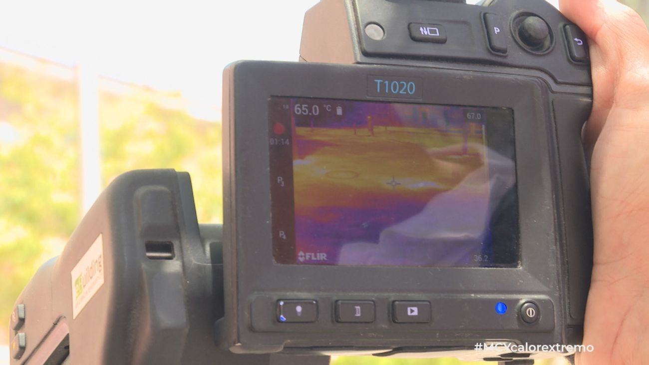 ¿A qué temperatura están los objetos en verano?