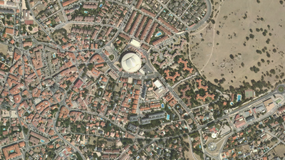 Así ha cambiado Moralzarzal... a vista de pájaro