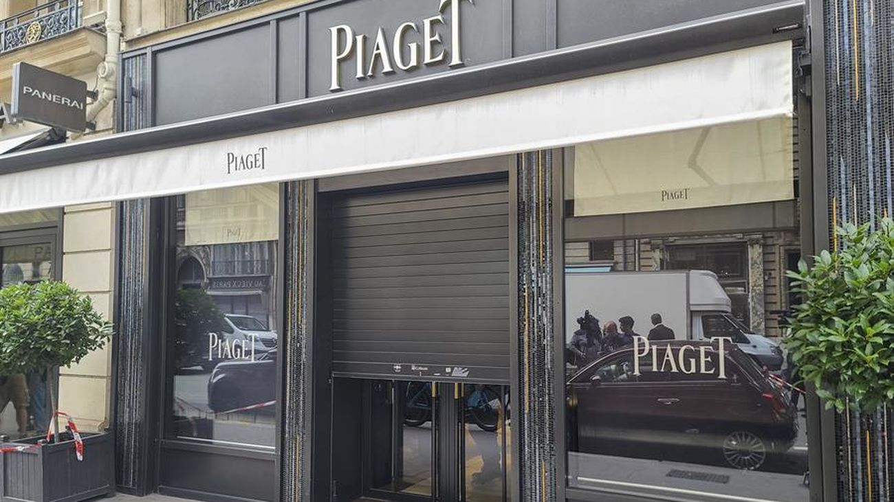 Atracan la joyería Piaget en París
