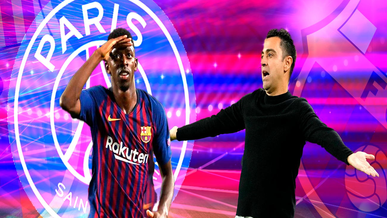Rabieta de Xavi por la marcha de Dembelé al PSG