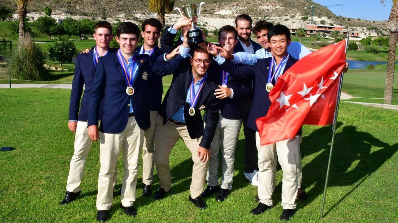 Equipo madrileño de golf