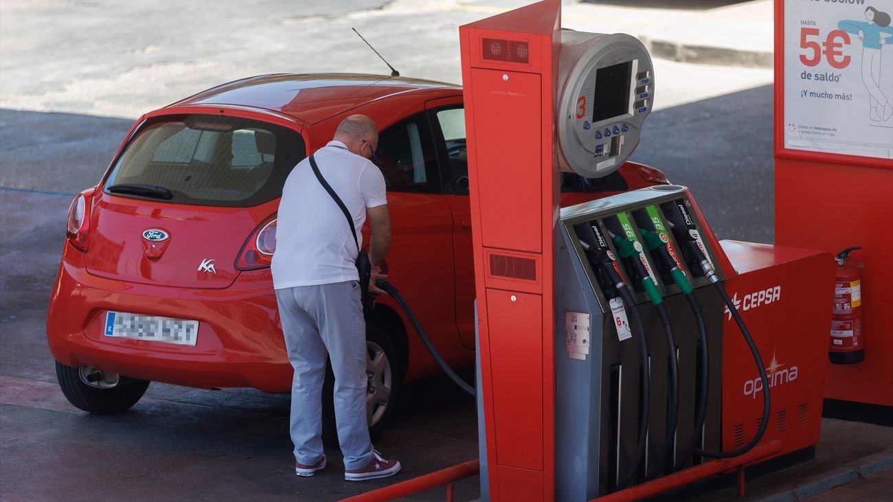 El precio medio de la gasolina esta semana en España es de 1,651 euros por litro