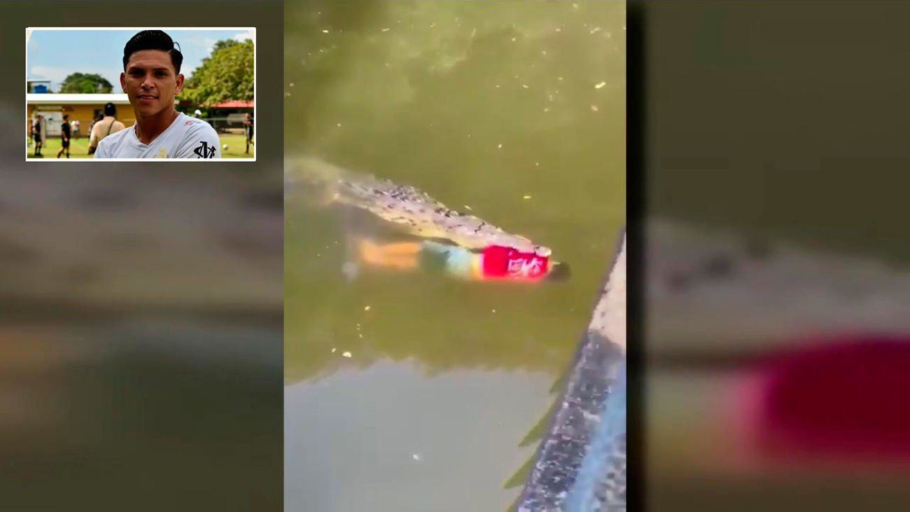 Un futbolista de Costa Rica muere devorado por un cocodrilo cuando se estaba dando un baño