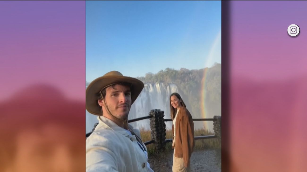 Tamara Falcó e Iñigo Onieva siguen su luna de miel en las cataratas Victoria