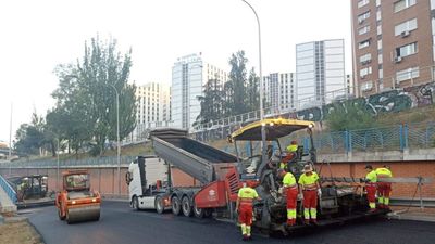 Termina la campaña de asfaltado de la M-30 con la renovación de 100.000 m2