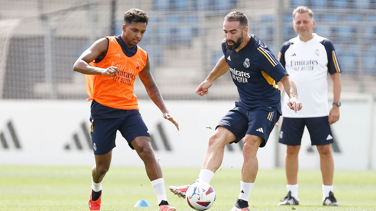 Real Madrid, físico y balón a tres días del estreno en Liga en San Mamés