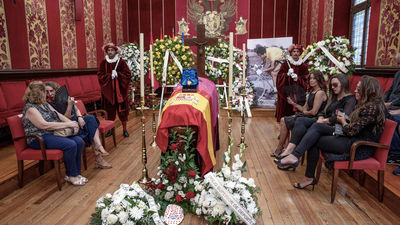 Martín Bahamontes, enterrado en Toledo; nace la leyenda