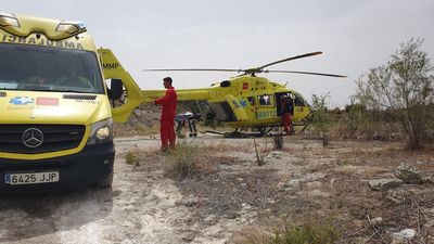 Herido muy grave un operario de 51 años al caer de un poste de telefonía en Chinchón