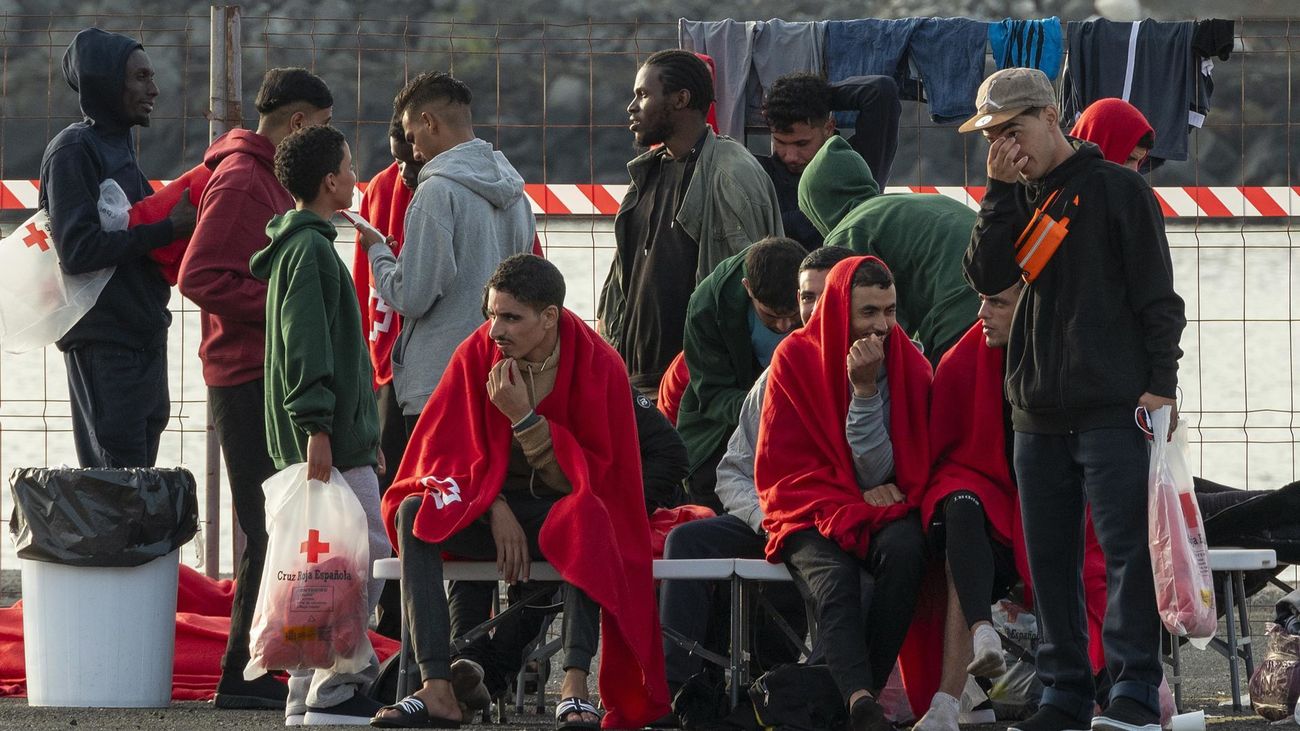 Rescate de inmigrantes en Lanzarote