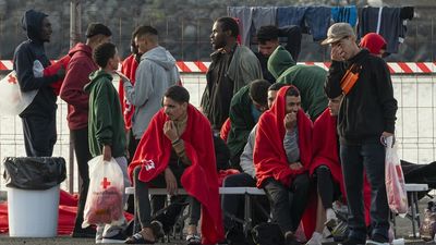 442 personas llegan a Lanzarote en las últimas 24 horas en nueve pateras