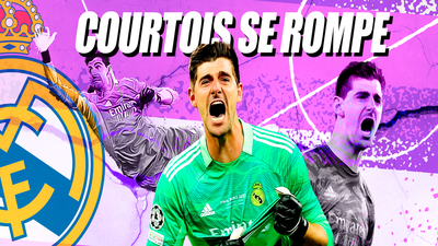 Grave lesión de Courtois, ¡se rompe el ligamento cruzado anterior de la rodilla izquierda!