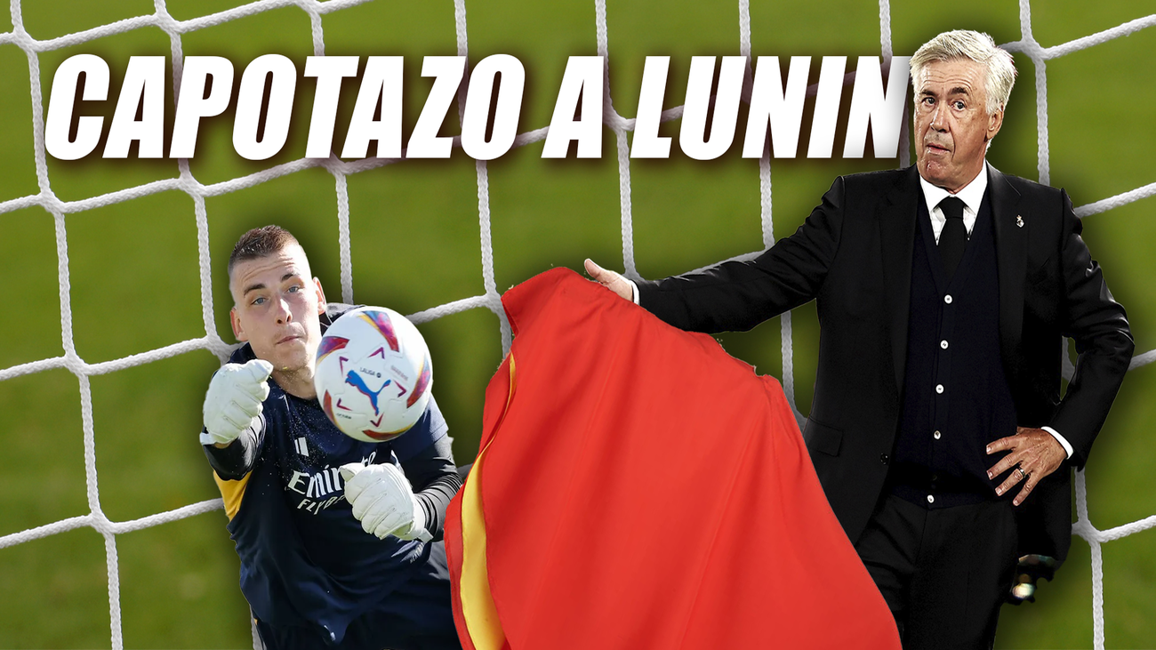 Ancelotti: “La confianza en Lunin es total, pero tenemos que pensar en fichar otro portero"