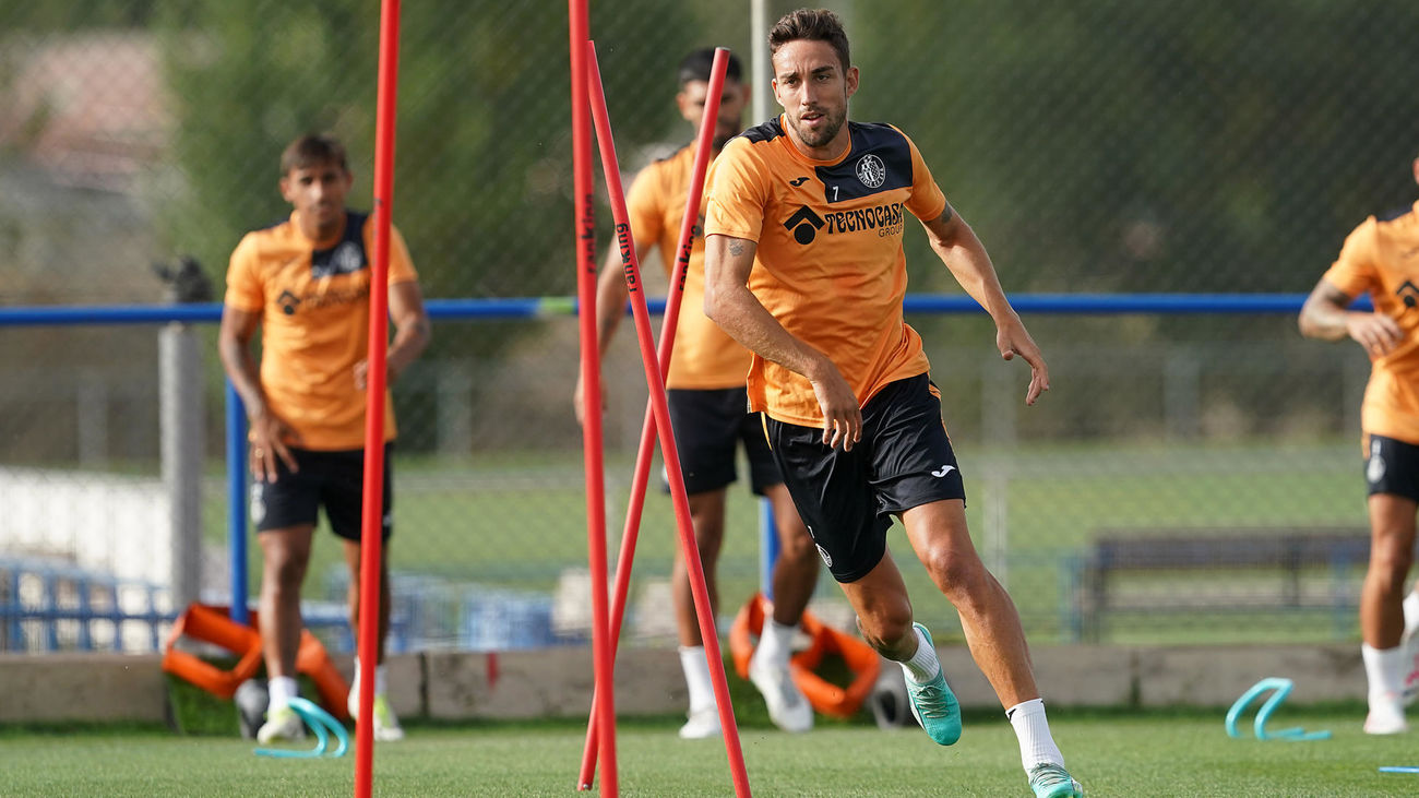Entrenamiento del Getafe