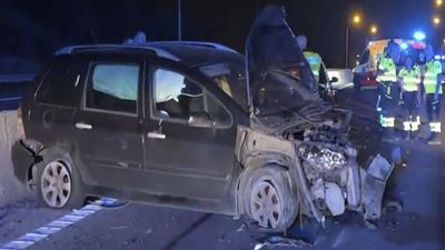 Muere un niño de 3 años tras recibir el impacto de la pieza de un coche en la M-11