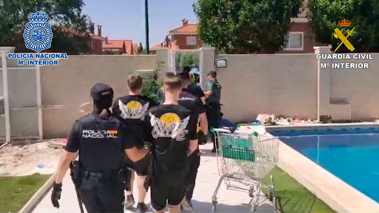 Desmantelada una plantación indoor de marihuana ubicada en un chalet de lujo de Madrid