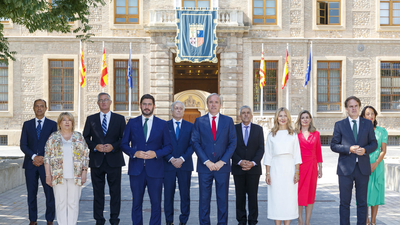 El Gobierno de Aragón echa a andar, tras la toma de posesión de los nuevos consejeros
