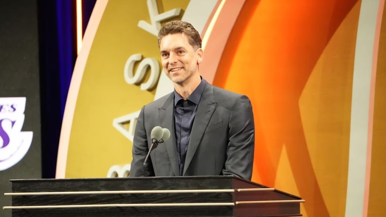 Pau Gasol entra al Salón de la Fama: "Es un honor enorme"