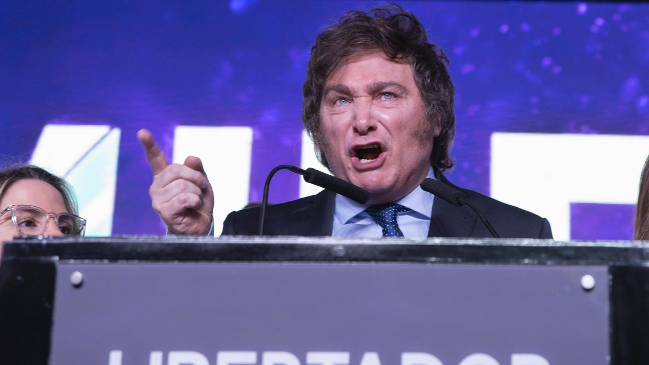 El libertario Milei asegura que su espacio "dará fin" al kirchnerismo en Argentina