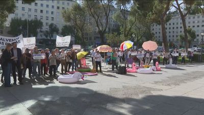Vecinos de Oropesa del Mar temen perder sus casas debido a la erosión costera