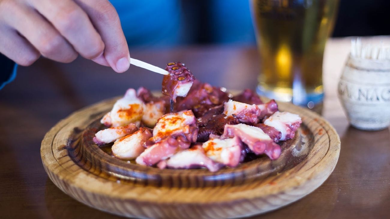 Dónde comer el mejor pulpo a la gallega en Madrid