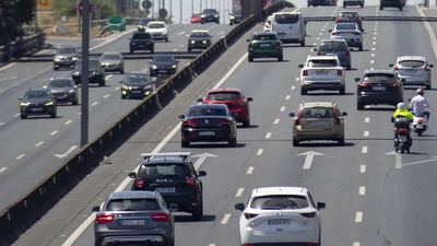 Retenciones en varias carreteras en la operación retorno del 15 de agosto