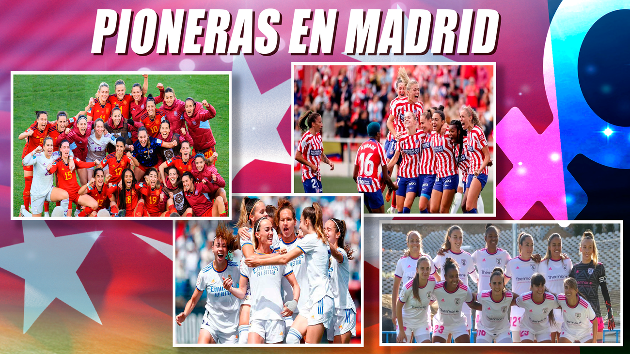 Estas son las pioneras del fútbol femenino en Madrid
