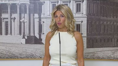 Yolanda Díaz asegura que Sumar está negociando “con discreción y al máximo nivel” con Junts y otras formaciones