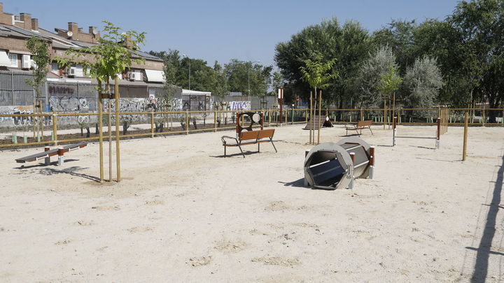 Zona canina nuevo parque semiforestal / AYUNTAMIENTO DE MADRID
