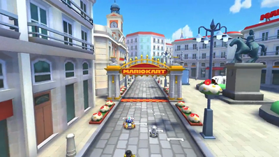 Madrid ya es circuito del videojuego Mario Kart