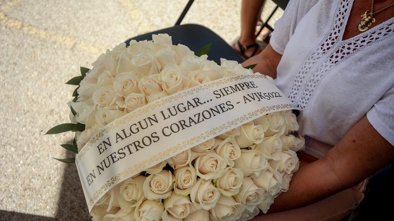 Madrid recuerda a las víctimas del accidente de avión de Spanair