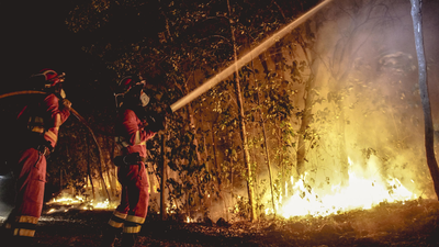 El incendio de Tenerife afecta ya a 12 municipios y la lucha se centra en entorno de Izaña