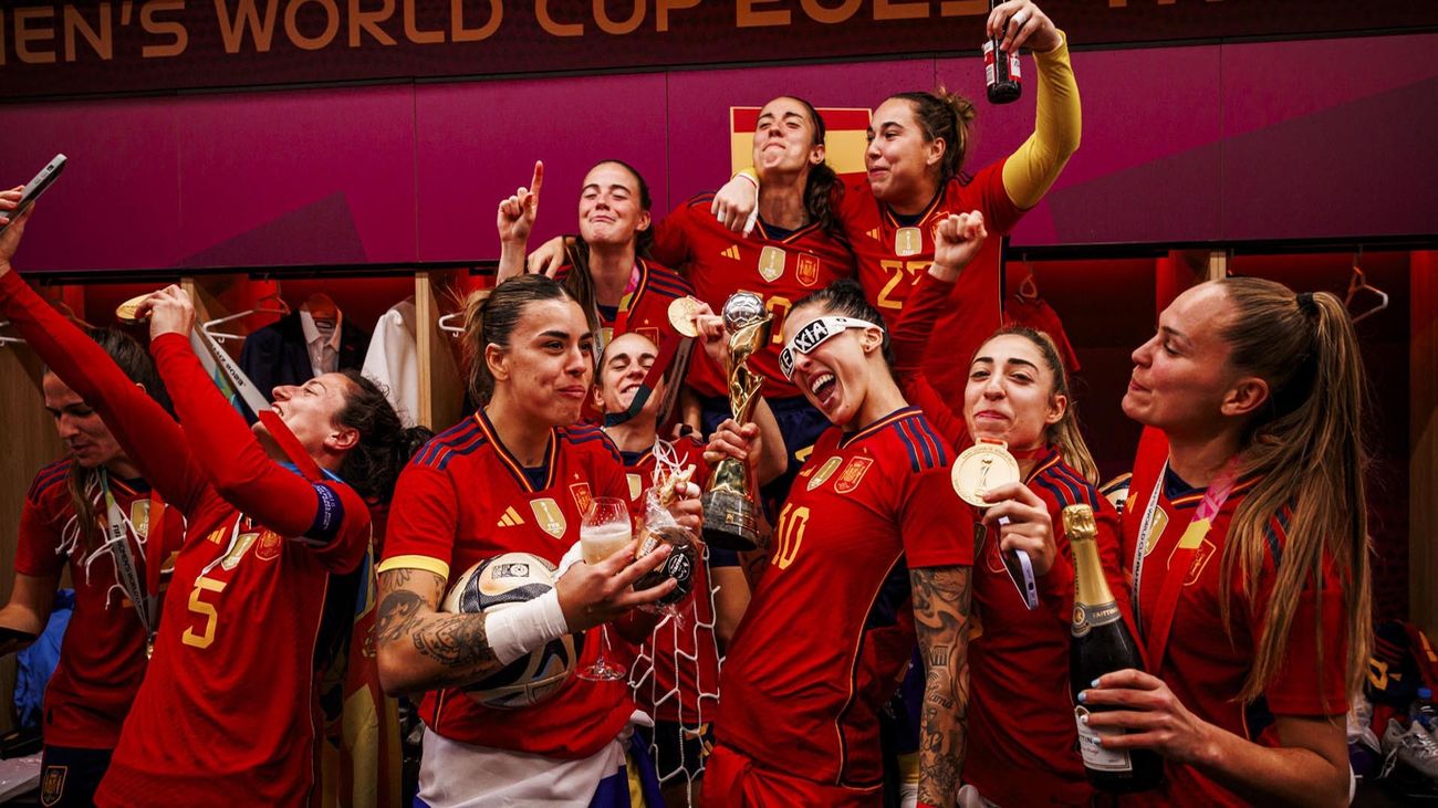 Así fue la fiesta de las campeonas del mundo
