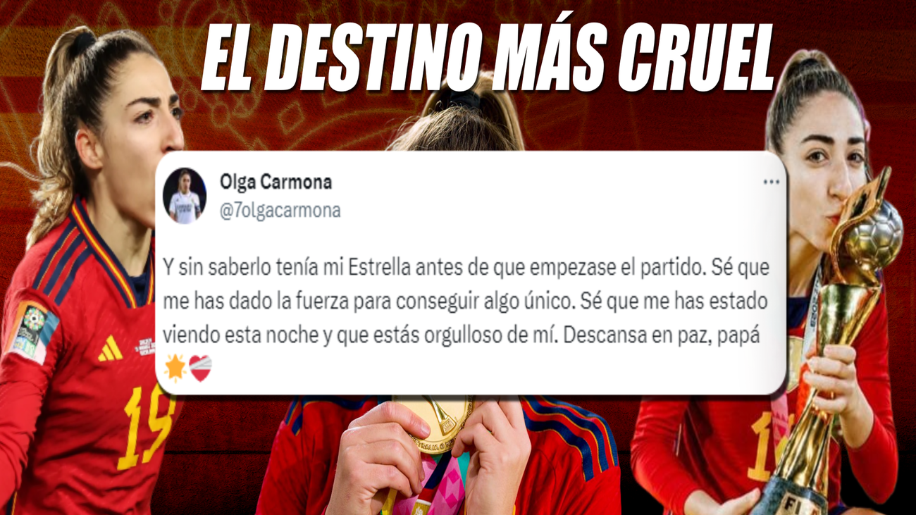 Olga Carmona: "Sin saberlo, tenía mi estrella antes de que empezase el partido"