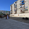 Obras en el interbloque de Lima y Unamuno, en Fuenlabrada