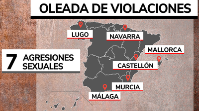 Se disparan las violaciones y agresiones sexuales en España