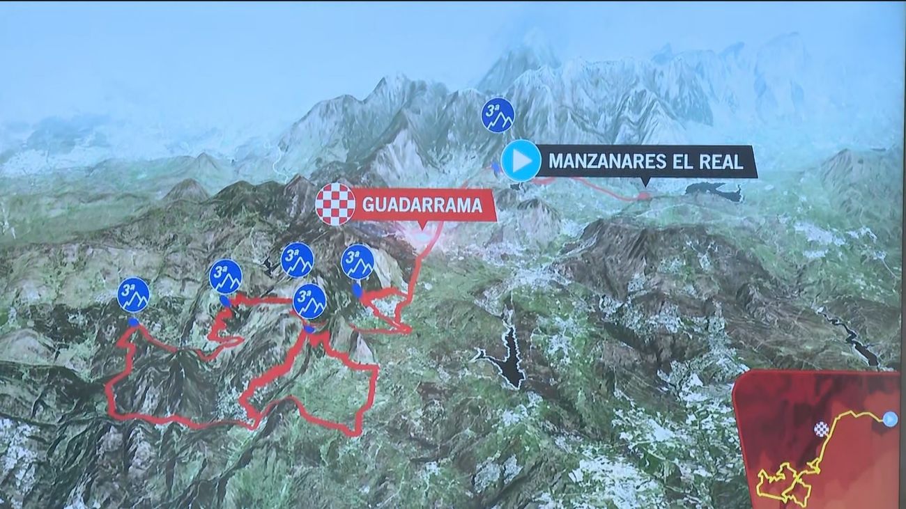La Sierra de Madrid espera decidir la Vuelta con la etapa entre Manzanares y Guadarrama