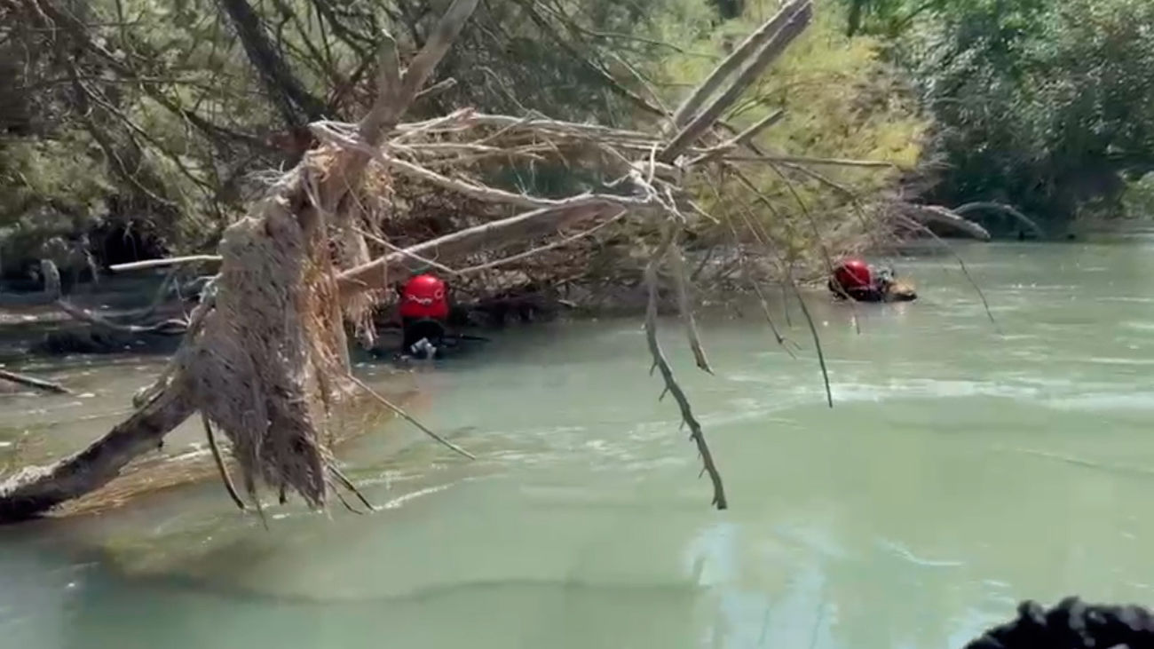 Hallado muerto el joven desaparecido tras caer al Tajo en Estremera