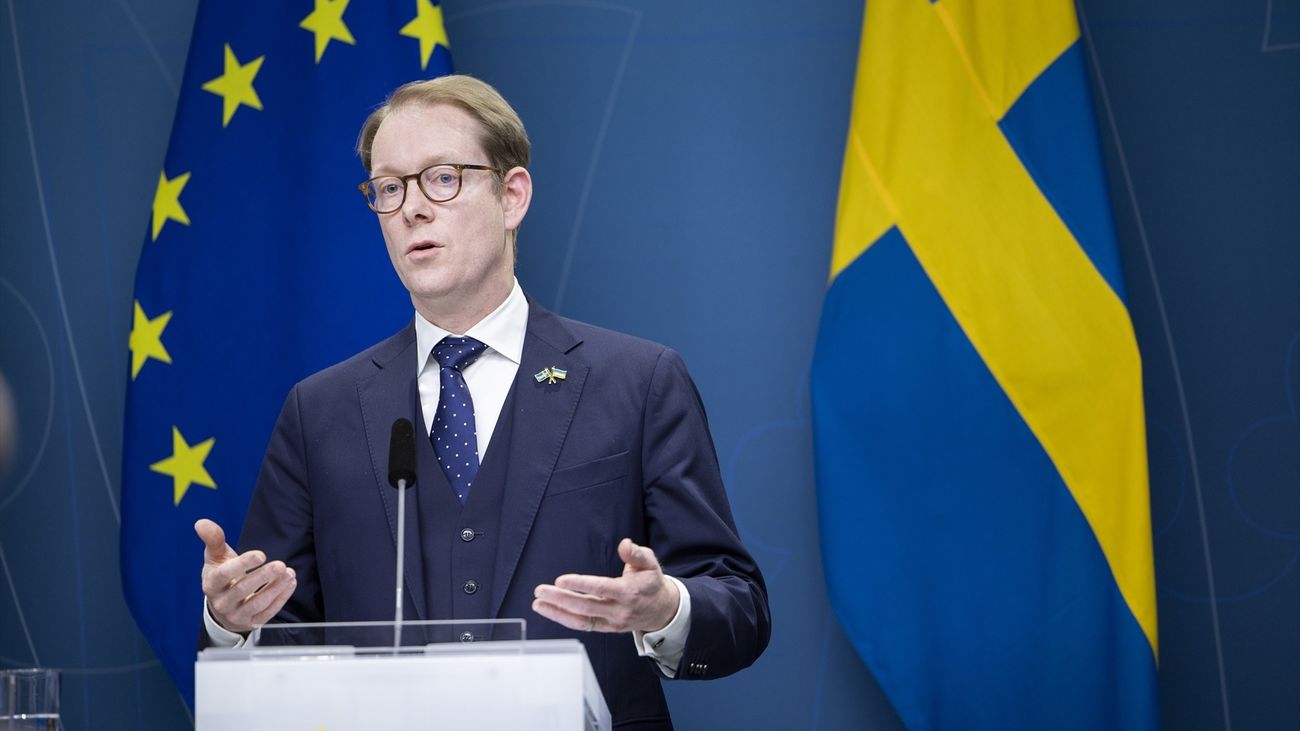 El ministro de Exteriores de Suecia, Tobias Billstrom
