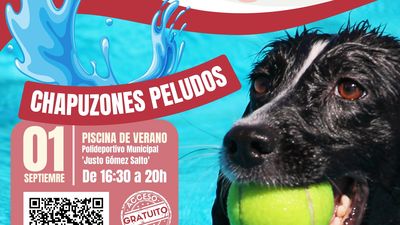 Final de temporada en la piscina de San Fernando con 'Patas al Agua'