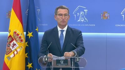 Feijóo, candidato a la investidura: "Acepto con honor, con lealtad a la nación y a la monarquía"