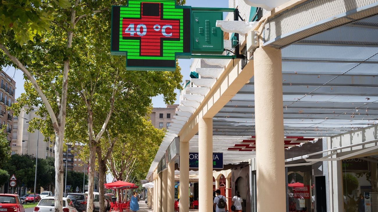 Miércoles de mucho calor en Madrid rozando los 40 grados