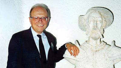 Muere Jean Canavaggio, uno de los mayores expertos en Cervantes